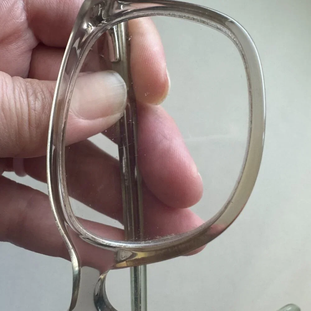 Kate Spade Glasses Alessandria Size Small Gray Clear Color